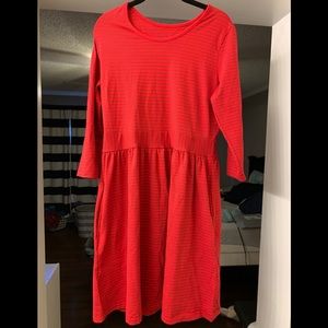 Hanna Anderson red dress